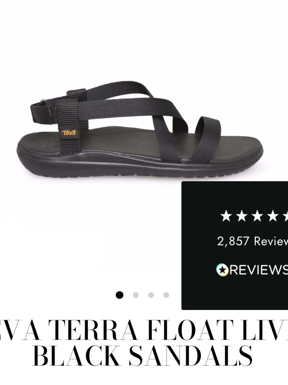Women’s Teva Terra-Float Livia Sandals - size 8